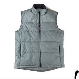 Alo Yoga Grey Blue Puffer Vest size small